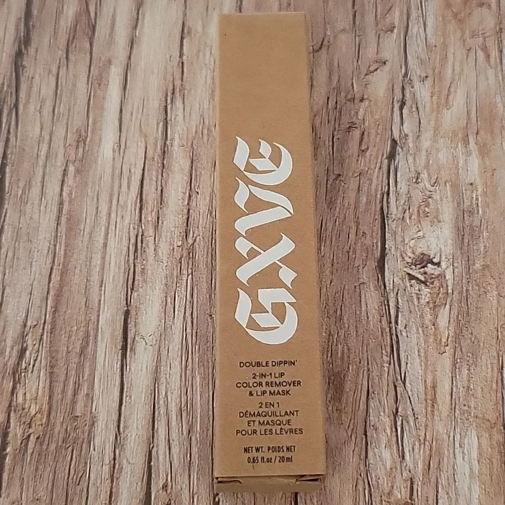 GXVE Double Dippin' 2 in 1 Lip Color Remover and Lip Mask